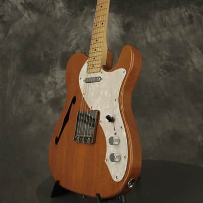 1985-86 made in Japan Fender Telecaster Thinline '69 reissue Mahogany image 5
