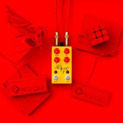 JHS Double Dragon Lo-Fi Octave Device Pedal image 4