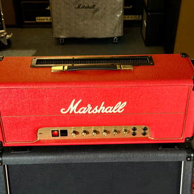 Marshall JMP 1959 MK II Super Lead 2-Channel 100-Watt Head 1979 - Red image 2