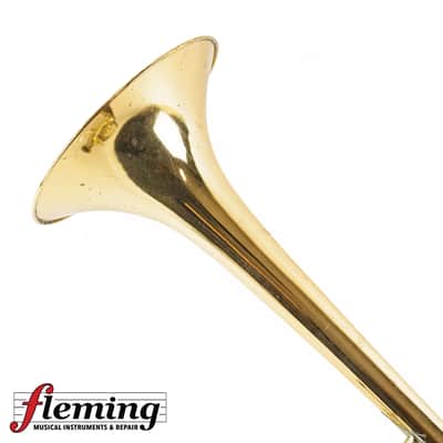 Bach Stradivarius 42G Professional Tenor Trombone - Gold Brass Bell image 6