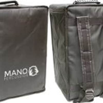 Mano Percussion - Cajon With Foam Seat Pad, Ebony Stripes image 2