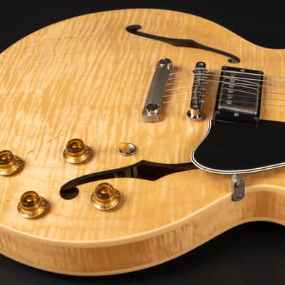 2006 Gibson Memphis Custom ES-335 Dot Figured - Antique Natural | USA Semi-Hollow Flame Maple Classic ’57 Humbucker 3.54kg | OHSC image 21