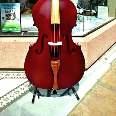 Engelhardt EM1 Left-Handed Brown 3/4 Upright Bass image 1