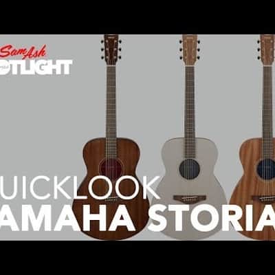 Yamaha STORIA III Concert Acoustic-Electric Guitar image 5