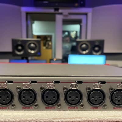 ATI 8MX2 8x2x8 Mic Pre Mixer - Red image 4