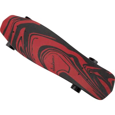 Jackson Red and Black Swirl Skateboard image 1