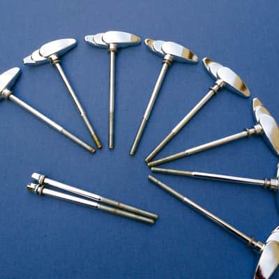 Yamaha Maple Birch Oak Beech Custom Tension Rods T-Rods Short Pack Of 10 - part nr U0043600 MINT image 4