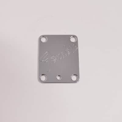 1989 Vintage Fender Stratocaster Plus Neckplate w/Original Screws 1988 1990 1991 1992 1993 image 5