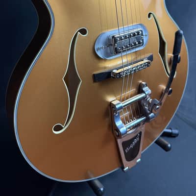 Eastman T58-GD Hollow Body Electric Guitar Truetone Gold Finish w/ Gig Bag (763) image 6