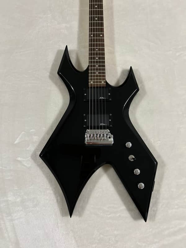B.C. Rich Warlock Platinum Edition 1999 - Black image 1