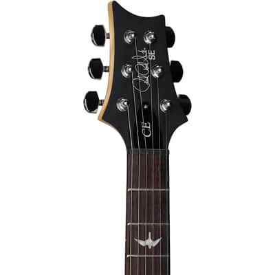Paul Reed Smith SE CE 24 Standard Satin Guitar w/ PRS Gig Bag - Charcoal image 8
