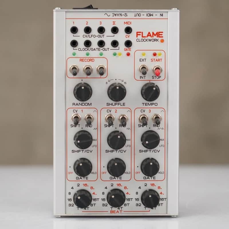 Flame Clockwork Desktop Eurorack Sequencer #58719 image 1