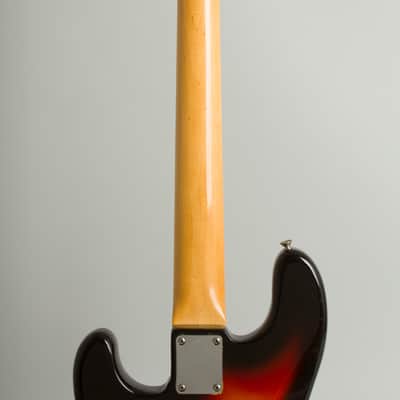 Fender  Precision Bass Solid Body Electric Bass Guitar (1962), ser. #83915, original brown tolex hard shell case. image 9