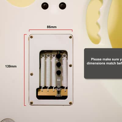 Custom Openback Backplate for Jem Guitars Bild 4
