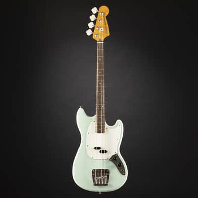 Squier Classic Vibe '60s Mustang Bass IL Surf Green - 4-String Electric Bass image 2