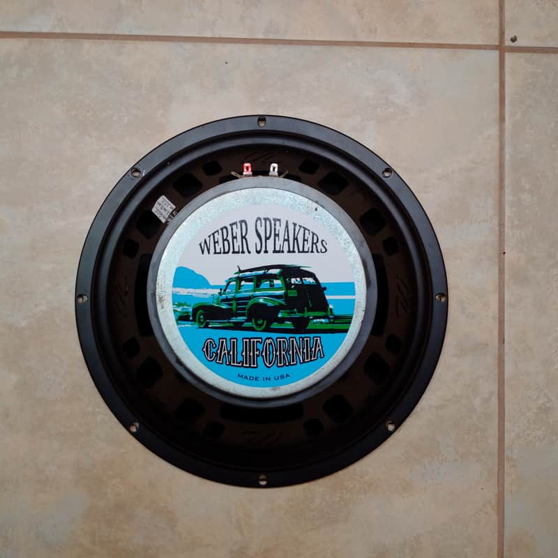 Weber California 12" Ceramic 8ohm Large H Dome image 1