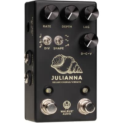 Walrus Audio Julianna Deluxe Chorus/Vibrato Pedal - Black image 2