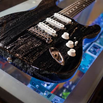 Suhr Classic S Custom - Silver Sparkle Drip image 3