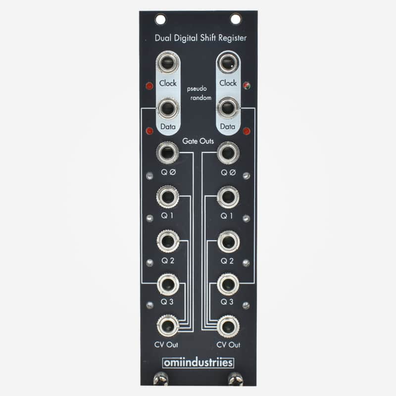 Omiindustriies DDSR Dual Digital Shift Register Eurorack Sequence Generator Module image 1