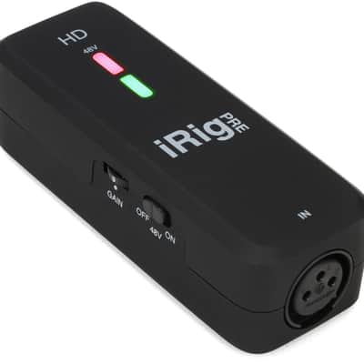 IK Multimedia iRig Pre HD iOS Microphone Preamp & Interface image 1