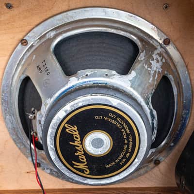 1979 Marshall JCM800 1960A Lead 4x12 Vintage Speaker Cabinet 16 ohm w/ Celestion G12-65 T3120 image 10