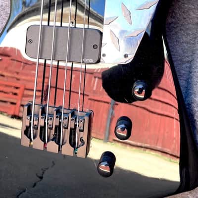 Epiphone Korina Explorer Bass 2008 - 2017 - Ebony image 3