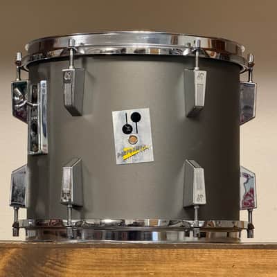 1980's Sonor Performer 12" Hi-tech Grey 10x12 rack Tom image 1