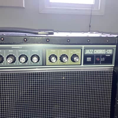 Roland JC-120 Jazz Chorus 2-Channel 120-Watt 2x12" Guitar Combo 1993 - Black image 3