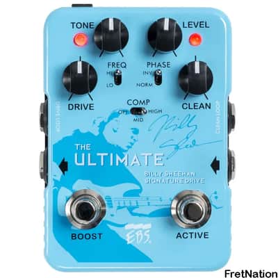 EBS Billy Sheehan Ultimate Signature Drive Pedal - EB-BSU image 2