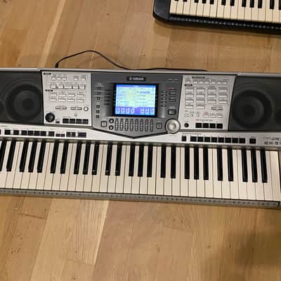 Yamaha PSR-2000 ジャンク Yamaha PSR 2000 Silver Keyboard Synthesizer | Reverb