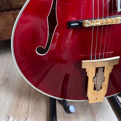 Gibson L-5 Wes Montgomery (Mo) 2012 Wine Red Crimson Division image 4