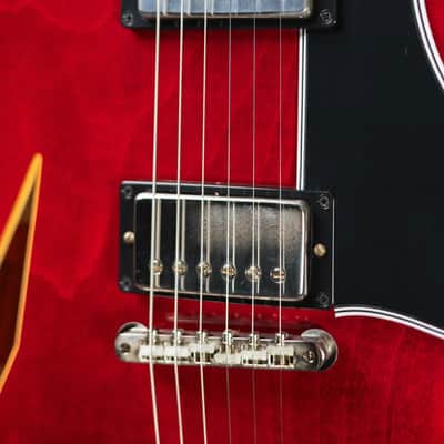 Gibson Custom Shop 1964 Trini Lopez Standard Reissue VOS Semi-Hollow Guitar - Sixties Cherry with Hardshell Case image 9
