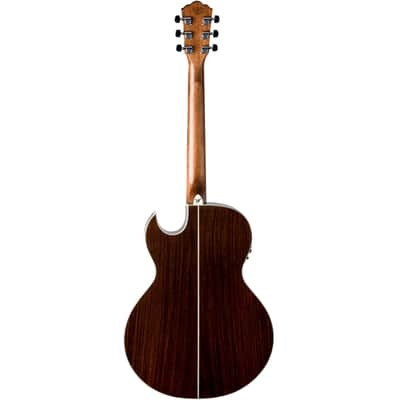 Washburn EA20SNB Nuno Bettencourt Festival Series Thin Body Acoustic Electric Guitar, Natural image 8