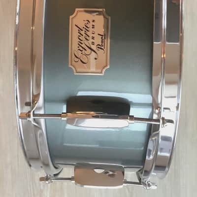 Pearl Export Holzsnare 14x5 Anfang der 2000er Dunkel grün image 11