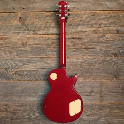 Used Epiphone 2005 Les Paul Standard Left Handed - Cherry Sunburst w/Case image 9