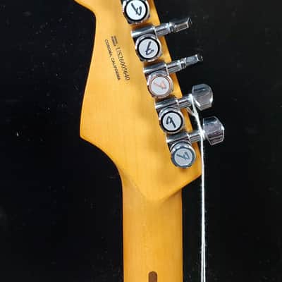 Fender American Ultra II Stratocaster HSS with Ebony Fretboard - Texas Tea w/FREE Pro Set Up image 6