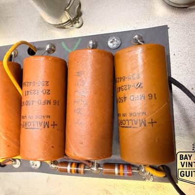 1964 Fender Deluxe Amp AB763 Blackface Combo Amp: All Original | Oxford Speaker | Near Mint! image 11