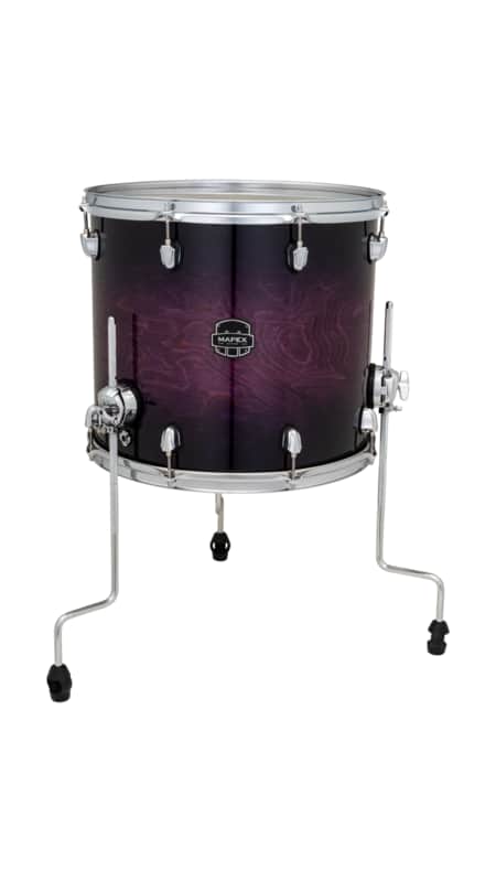 Mapex Saturn VI 16x14 Floor Tom - Royal Purple Burst image 1
