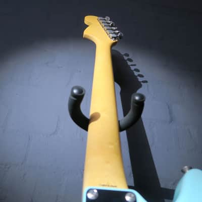 Fender Mustang 1997 MG69 Sonic Blue Kurt Cobain Seymour Duncan Guitar image 15