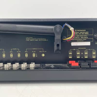 Pioneer - SX-550 - Stereo Receiver - Serviced (Repaired/Rewrapped/Repainted) image 7