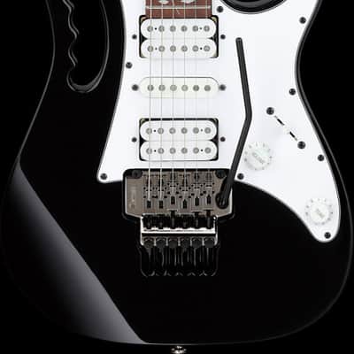 Ibanez Steve Vai Signature 6 String Electric Guitar - Black (JEMJRBK) image 9