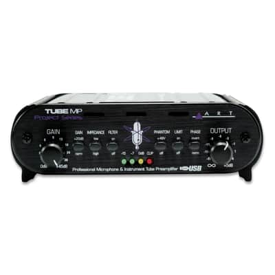 ART Tube MP Project Series Tube Microphone Preamp