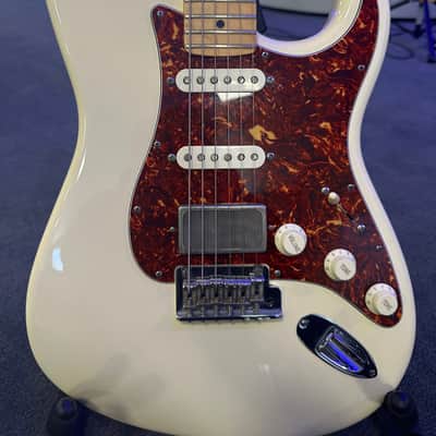 2011 Fender American Standard Stratocaster (HSS w/ Lambertones loaded pickguard) image 2