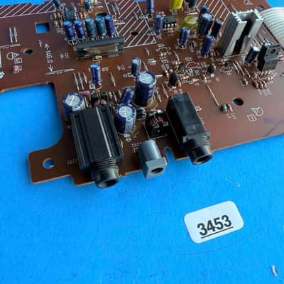 CASIO LK-92TV Lighting Keyboard Part: DC Sustain Phones Board PCB M649-MAA2 image 3