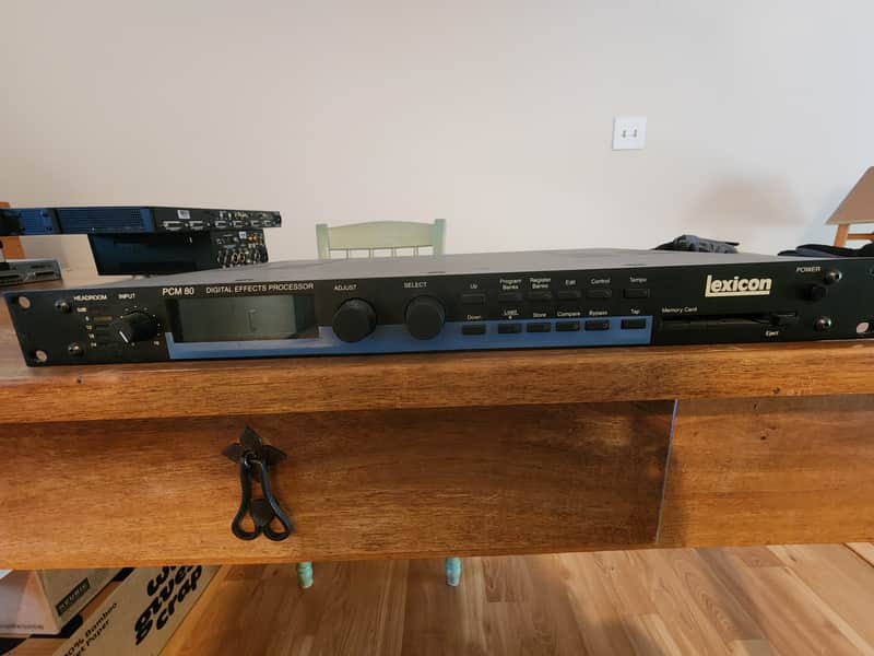 Lexicon PCM 80 Digital Effects Processor 1990s - Black image 1