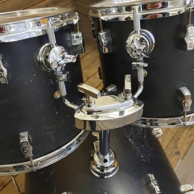 Sonor Force 2001 Drum Kit Satin Black USED! RKSON090223 image 7