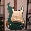 Fender Custom Shop Stratocaster Heavy Relic '59 - Rosewood Fingerboard, Aged Sherwood Metallic Green