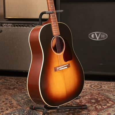 Gibson Custom Shop 1942 Banner J-45 Acoustic Guitar - Vintage Sunburst with Hardshell Case - Used image 14