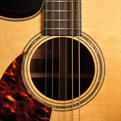Striebel Guitars Left-Handed Baritone Guitar – Jumbo 2014 - Natural image 22