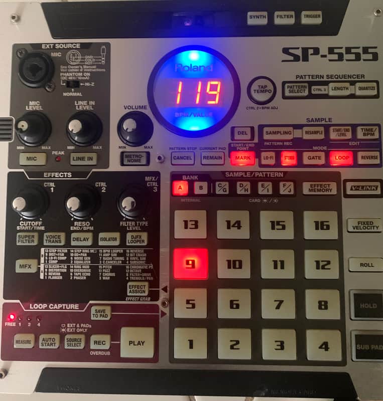 Roland SP-555 Sampler